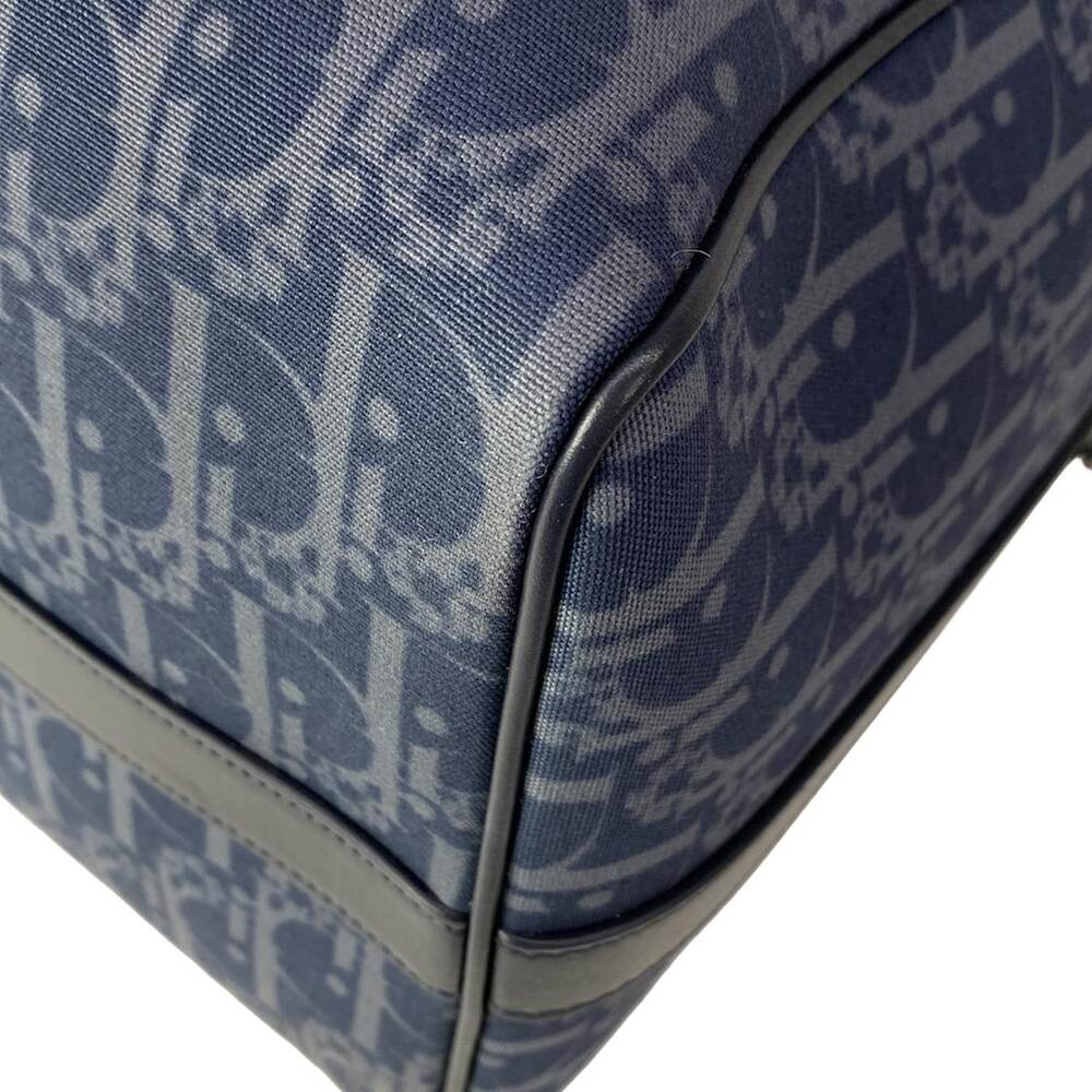 Christian Dior DIOR/ChristianDior Rango 50 Boston Bag Navy Dark Navy Multi - Picture 7 of 16